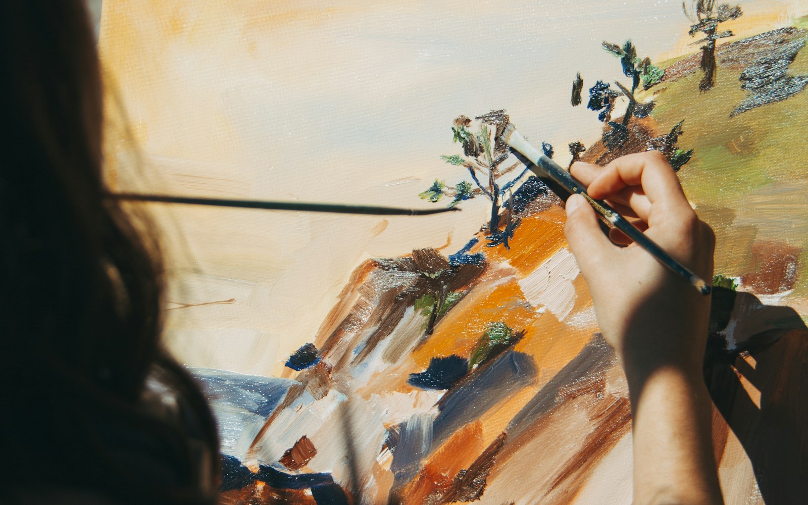 Atelier réel consacré à Cours de dessin et peinture pour adultes : observer, construire, colorer